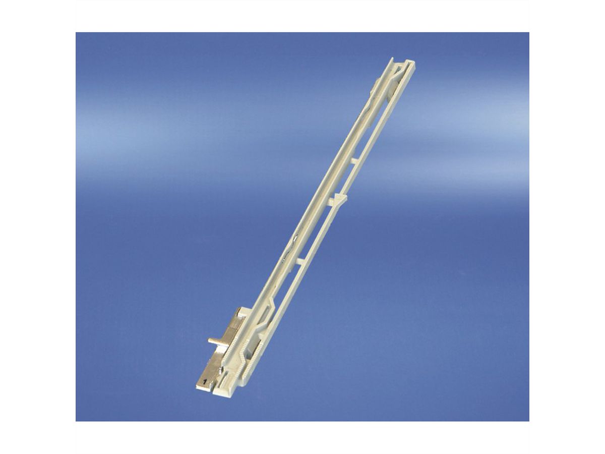 SCHROFF MTCA Guide Rail, Grey, Bottom, for MCH Modules, Tongue 1, 10 pieces