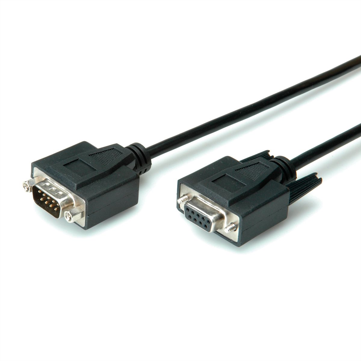 VALUE RS232 Kabel DB9 M/F, 1 m