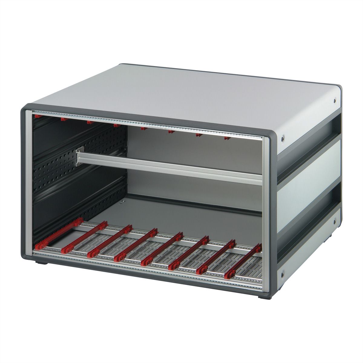 SCHROFF CompacPRO Complete Desktop Case, Unshielded, 6 U, 84 HP, 451 mm