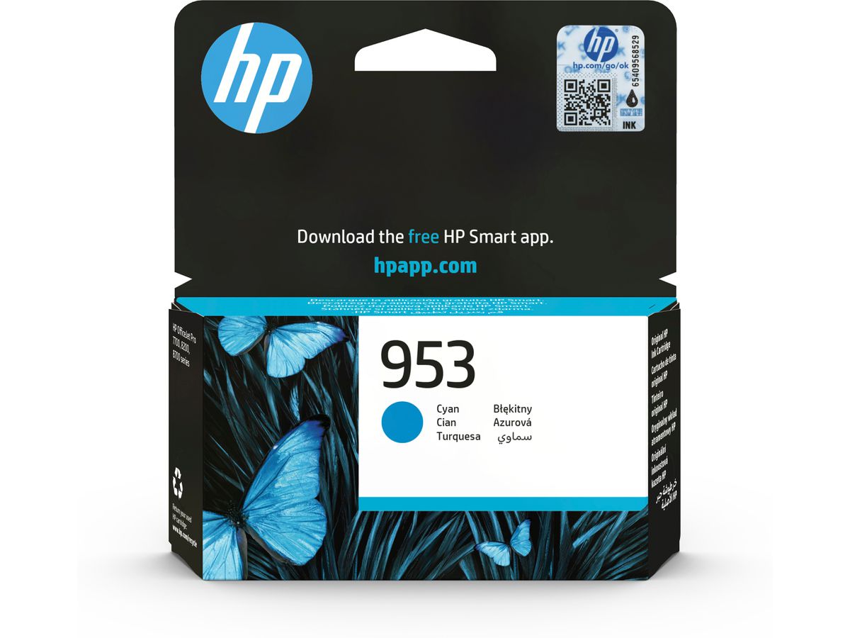 HP 953 originele cyaan inktcartridge