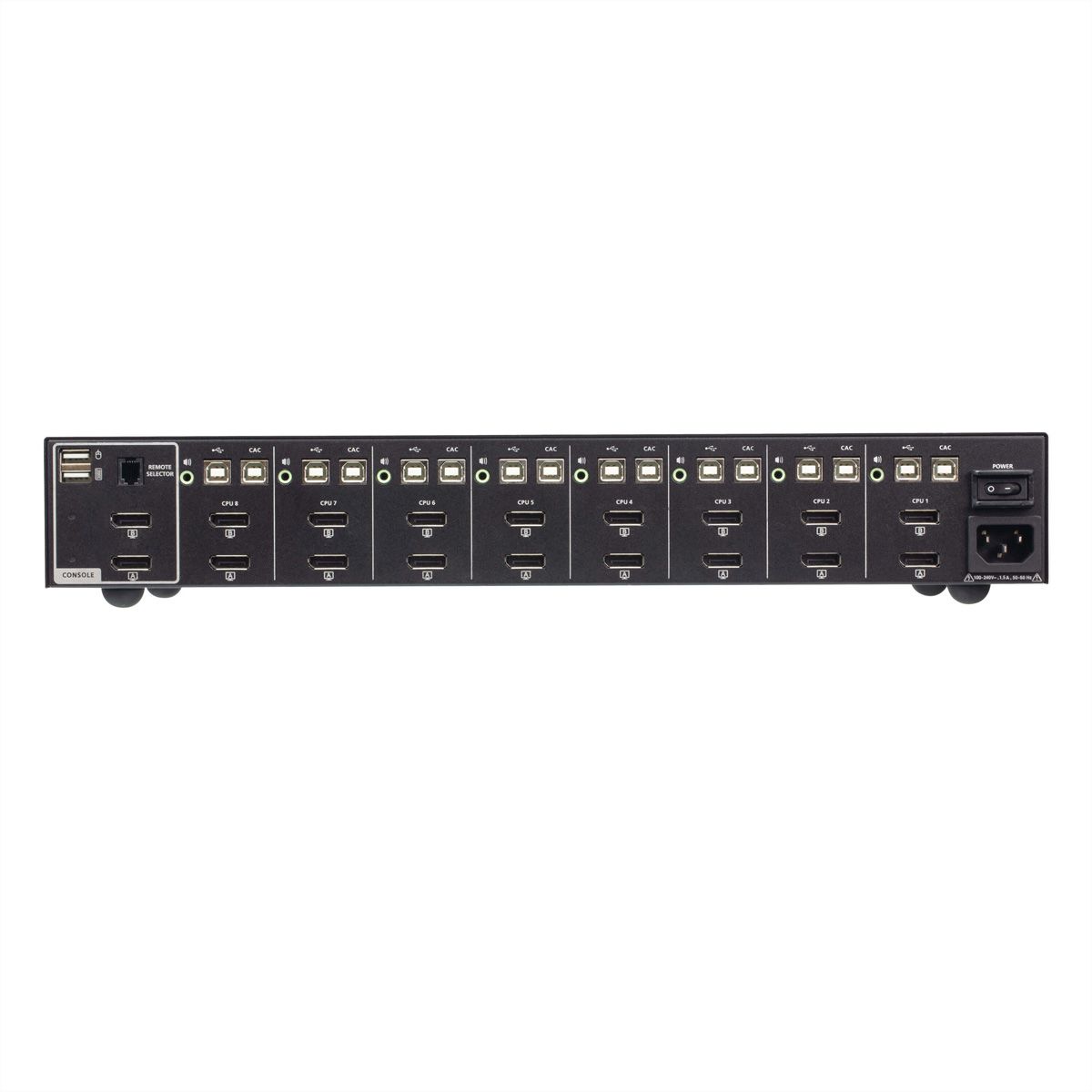ATEN CS1148DP4 8-Port 4K USB DisplayPort Dual Display Secure KVM Switch