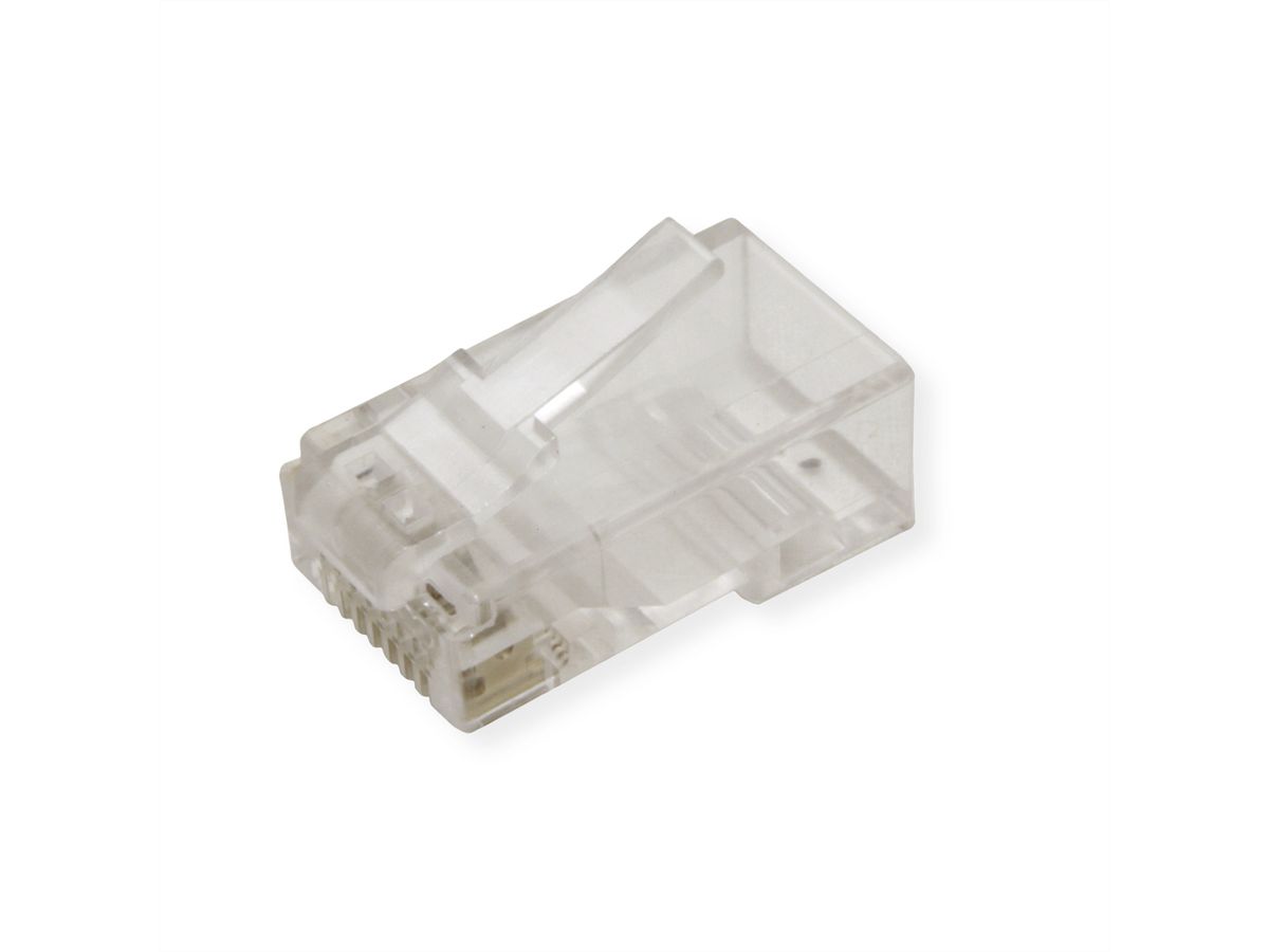 VALUE Cat.6/6A Modular Plug, UTP, for Stranded Wire, 10 pcs.