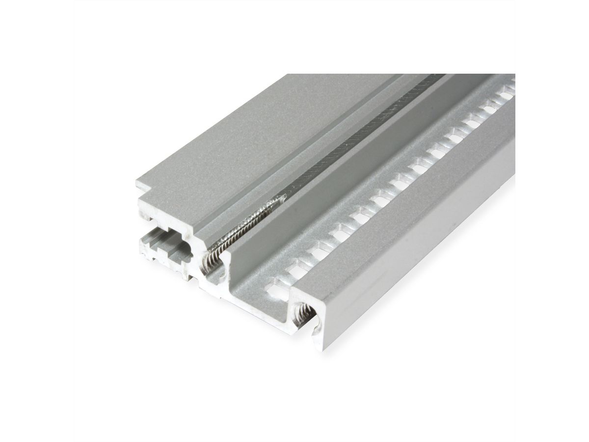 SCHROFF horizontaal railfront, type H-KD, zwaar, korte lip, 84 PK