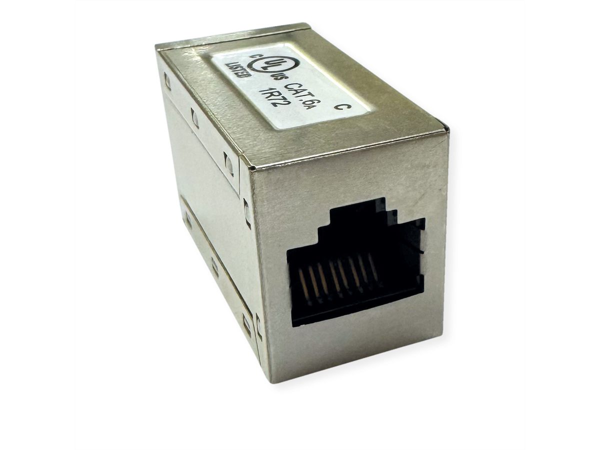 ROLINE RJ45 koppelstuk, afgeschermd, Cat.6A (Class EA)