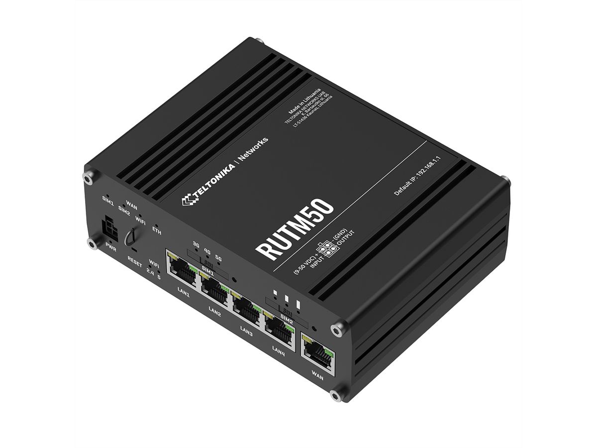 TELTONIKA RUTM50 5G ROUTER