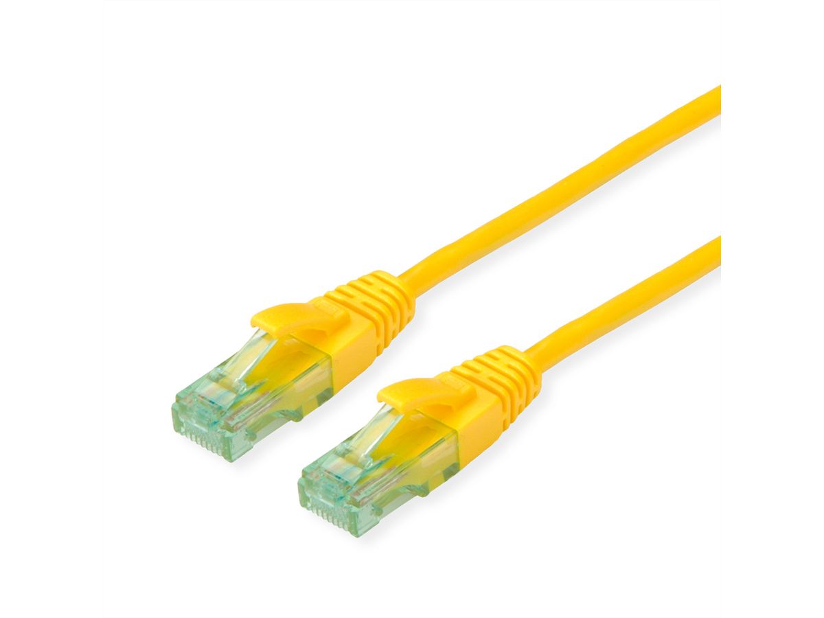 ROLINE RM Patchkabel Cat.6A UTP, geel, 20 m