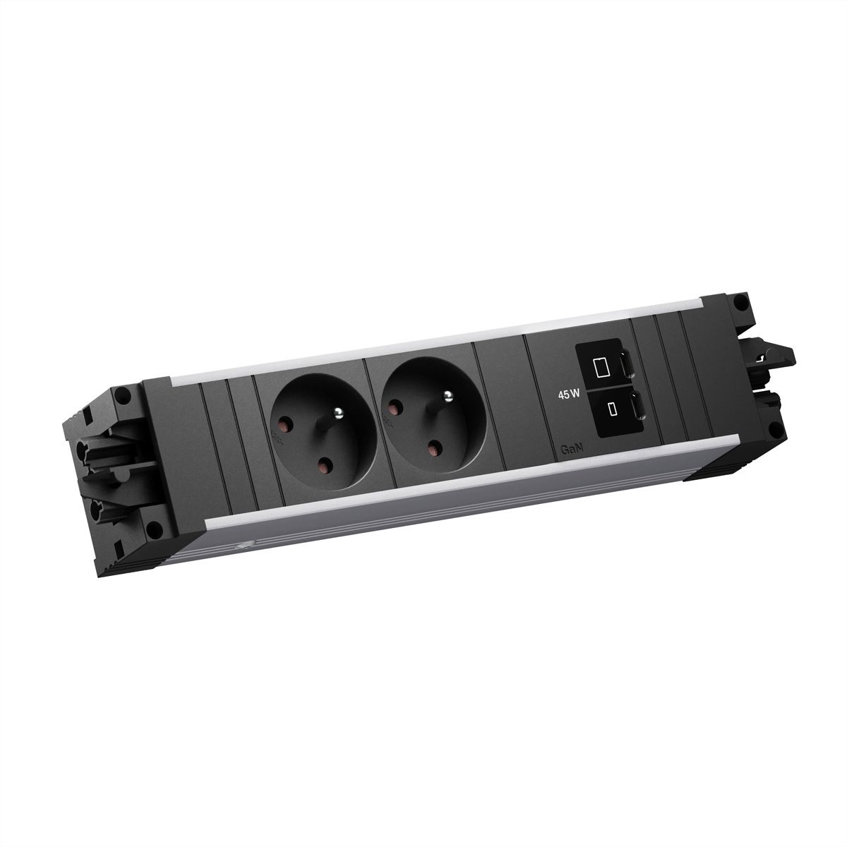 BACHMANN STEP ALU 2xUTE, 1xUSB C/C 45W