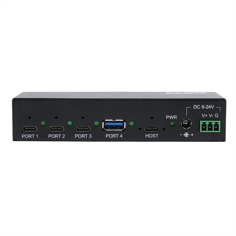 EXSYS EX-12293HMS 4 Port USB 3.2 Metall HUB 3x C- und 1x A-Anschlüsse