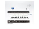 ATEN VS0801HB HDMI Switch met 8 poorten True 4K