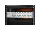 BACHMANN 19" socket strip, 8-way with ÜS without switch