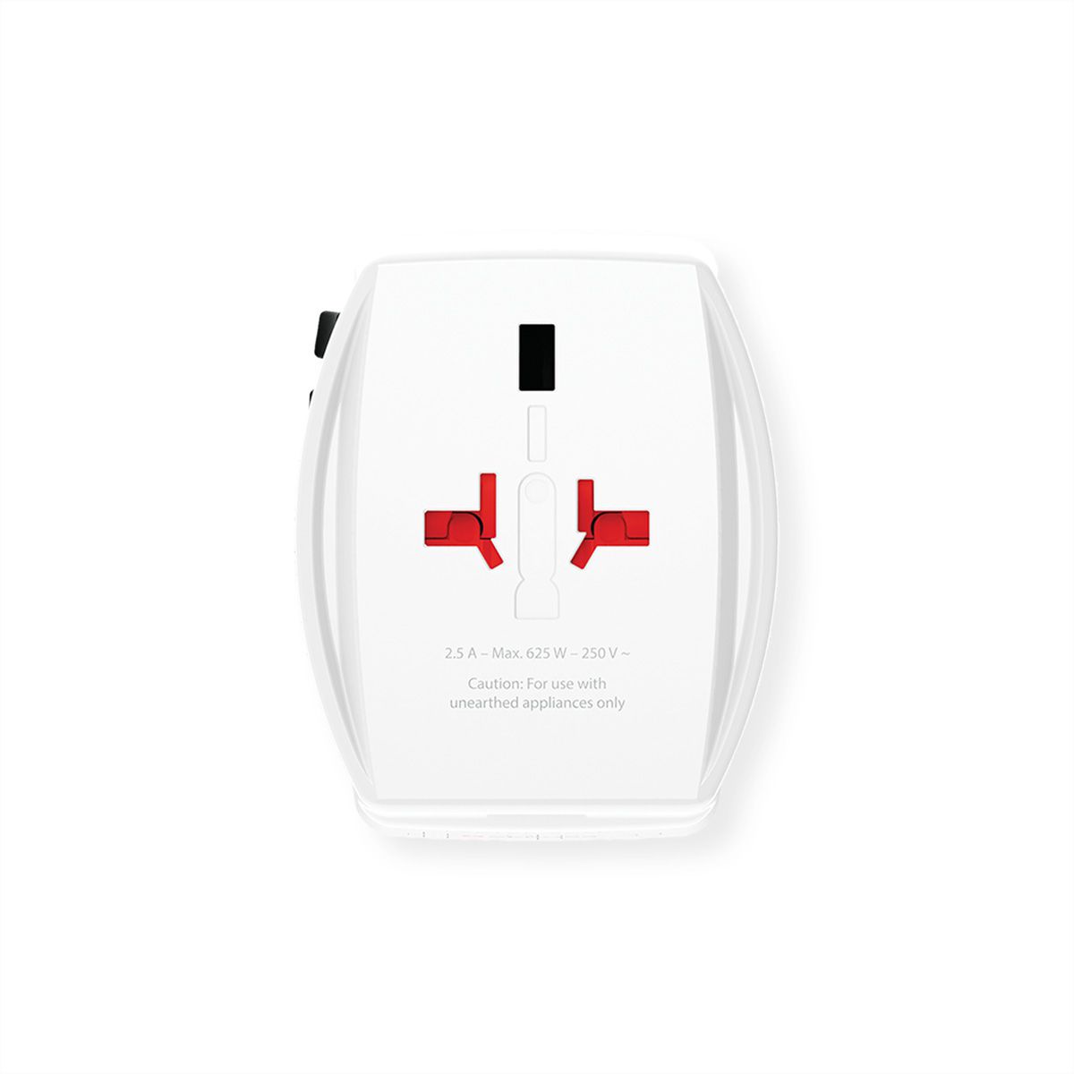 Skross MUV USB AC45PD World Travel Adapter with USB C cable, worldwide