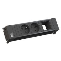 BACHMANN POWER FRAME 2xUTE 1xCM Plastic profile black
