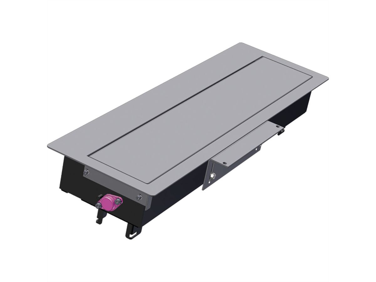 BACHMANN TOP FRAME desktop unsym 8-voudig RAL9006 behuizing bw