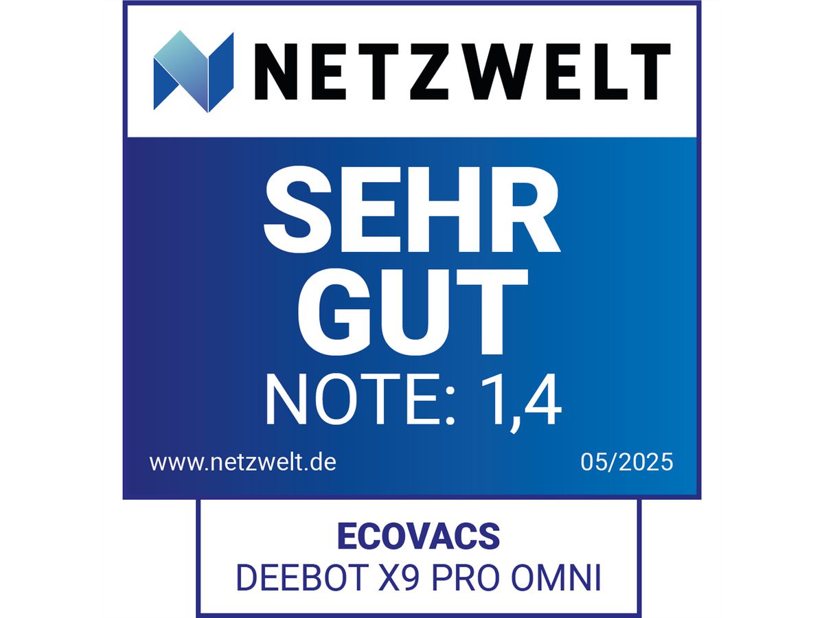 Ecovacs Saugroboter X9 PRO OMNI, Deebot, black