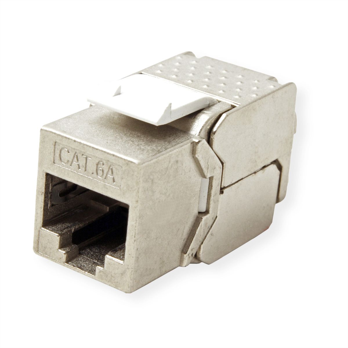 VALUE Cat.6A (klasse EA) Keystone, RJ-45, afgeschermd, zonder gereedschap, SLIM.
