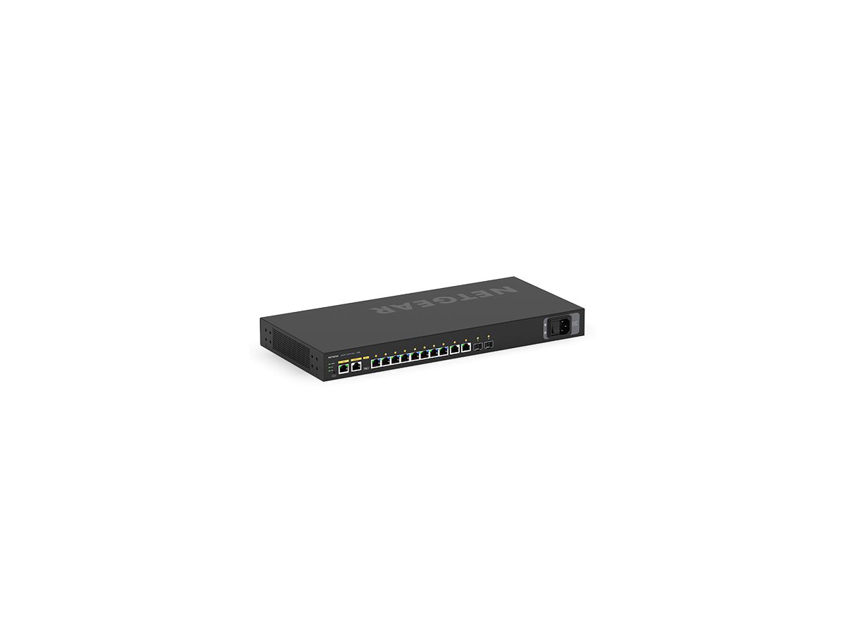 Netgear M4250-10G2F Managed L2/L3 Gigabit Ethernet (10/100/1000) Power over Ethernet (PoE) 1U Black