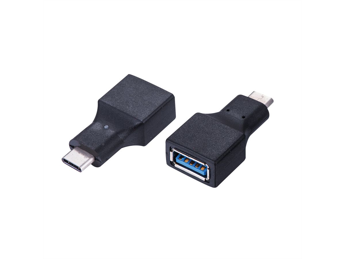 VALUE Adapter, USB 3.2 Gen 1, C-A, M/F, OTG, black