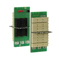 SCHROFF CPCI seriële backplane, 3 HE, 3 sleuven, systeemsleuf links, full-mesh, met RIO