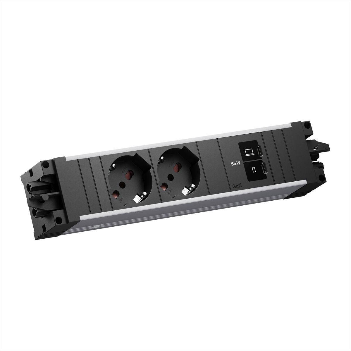BACHMANN STEP ALU 2xP40, 1xUSB C/C 65W