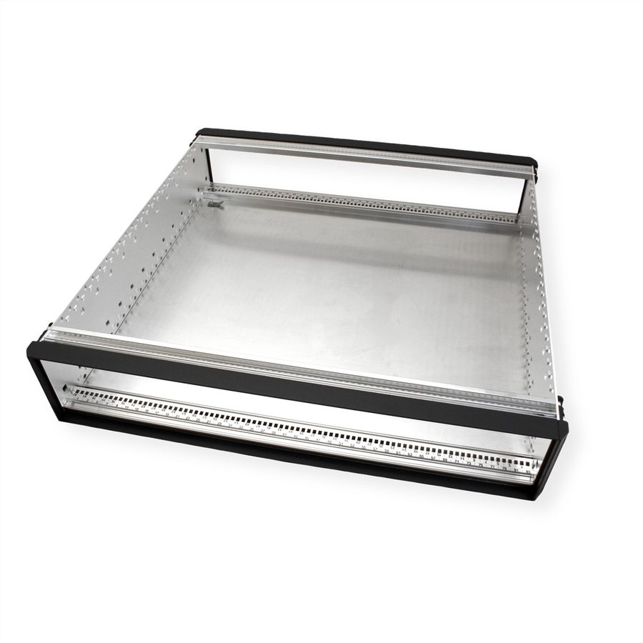 SCHROFF RatiopacPRO, Desktop Case, Retrofittable Shielding, Front Trim, 2 U, 84 HP, 435 mm