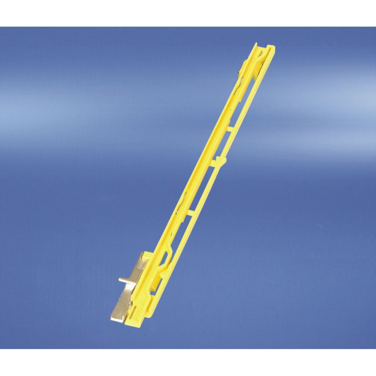 SCHROFF MTCA geleiderail, geel, bodem, voor PM modules, 10 stuks