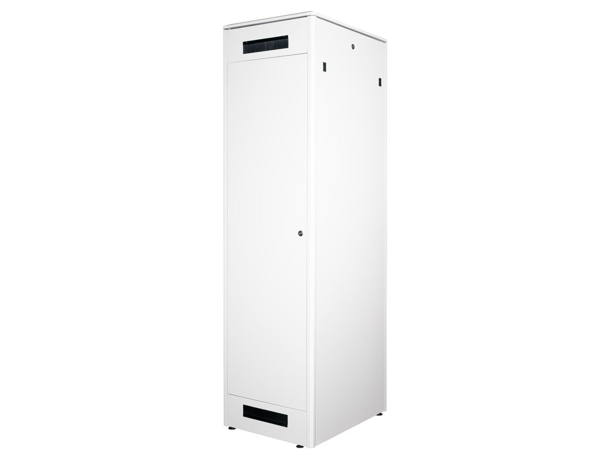 ROLINE 19-inch Network Cabinet Pro 47 U, 600x800 WxD glass door grey