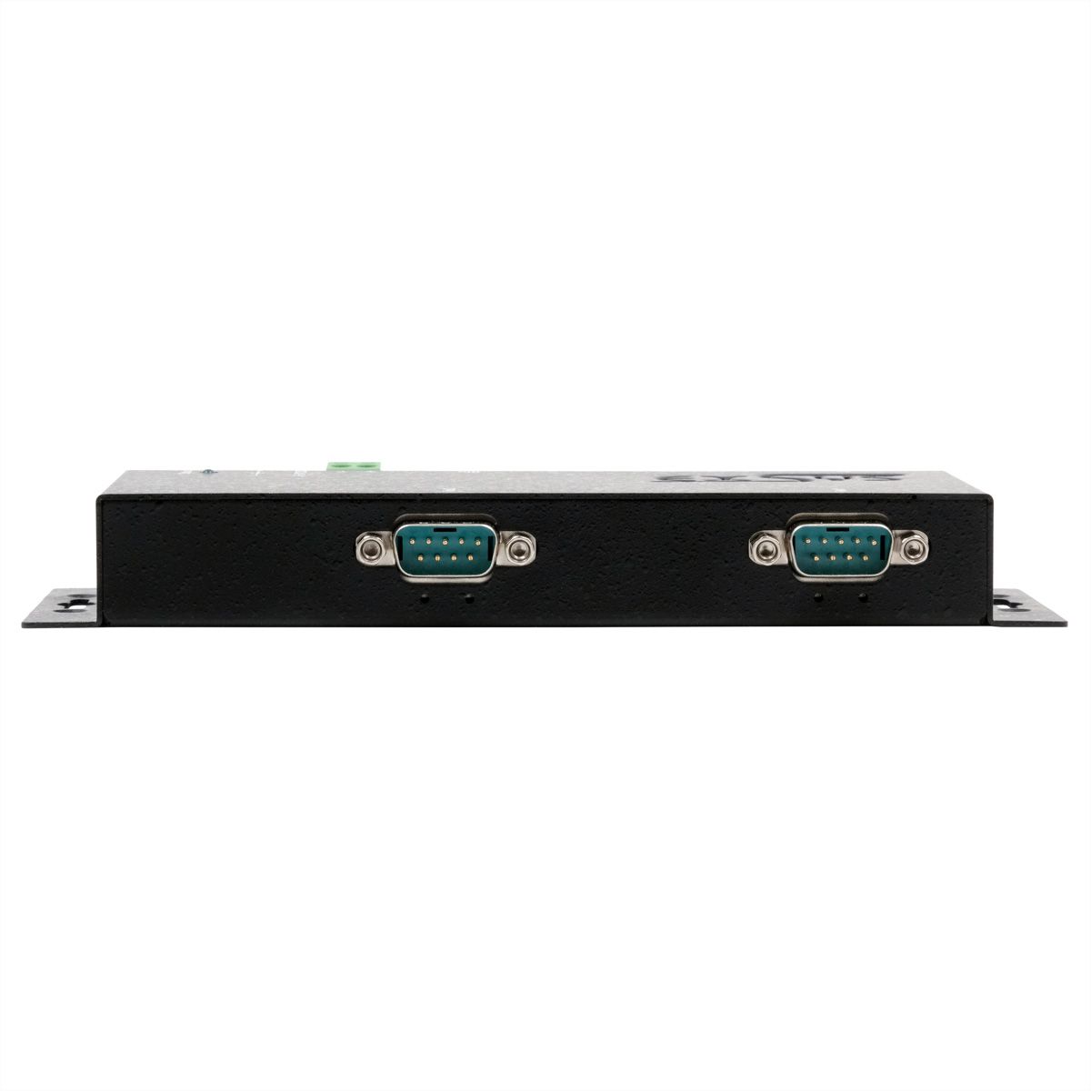 EXSYS EX-6122-2 Ethernet zu Seriell  2 x RS-232/422/485  mit 9 Pin Stecker inkl. Virtual Com Software