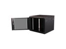 VALUE 19-Zoll Wandgehäuse 9HE, 600x600mm schwarz, Bausatz