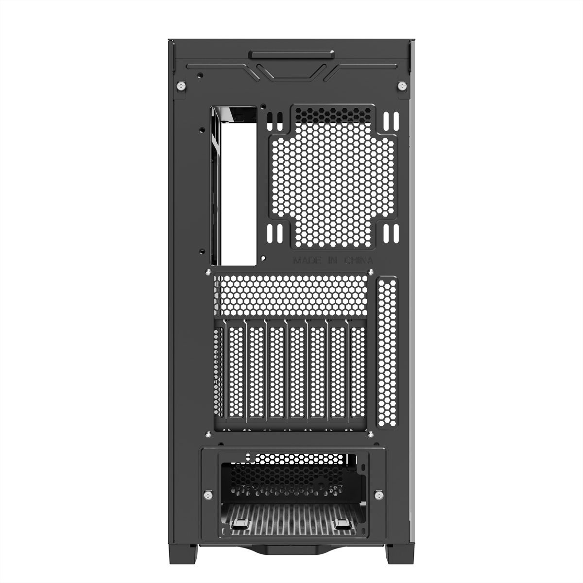 XILENCE Xilent Gleam X818.ARGB Gaming ATX PC-behuizing zwart, RGB ATX Midi Tower
