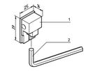 SCHROFF Power Connector 125 A for Busbar 1 ... 4 Pole