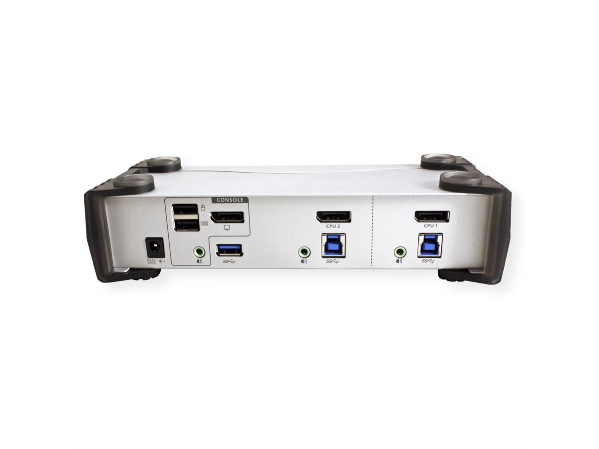 ATEN CS1912 DisplayPort KVM switch 2-poorts