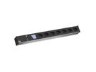 BACHMANN BN0500 19 inch 1U 7xCH T13, 1xFuse 10A Current 3.0m T23 Switzerland