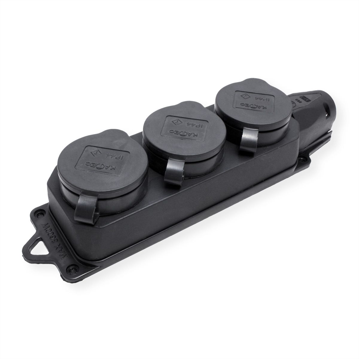 BACHMANN distributor socket outlet 3xCEE7/3, 3x earthing contact IP44