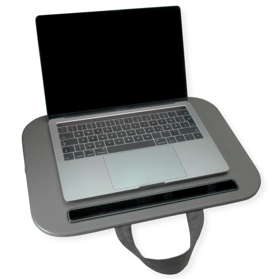 VALUE Universal Portable Laptop Stand/Tablet Holder with Cushion, grey