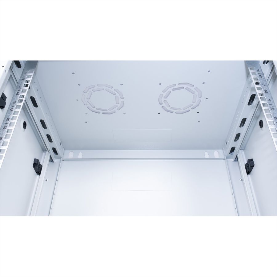 ROLINE 19" Wall Cabinet Basic Plus 12U, 600x450 BxT grey