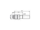 TELEGÄRTNER FME Straight Jack Crimp, G1 (RG-58C/U)