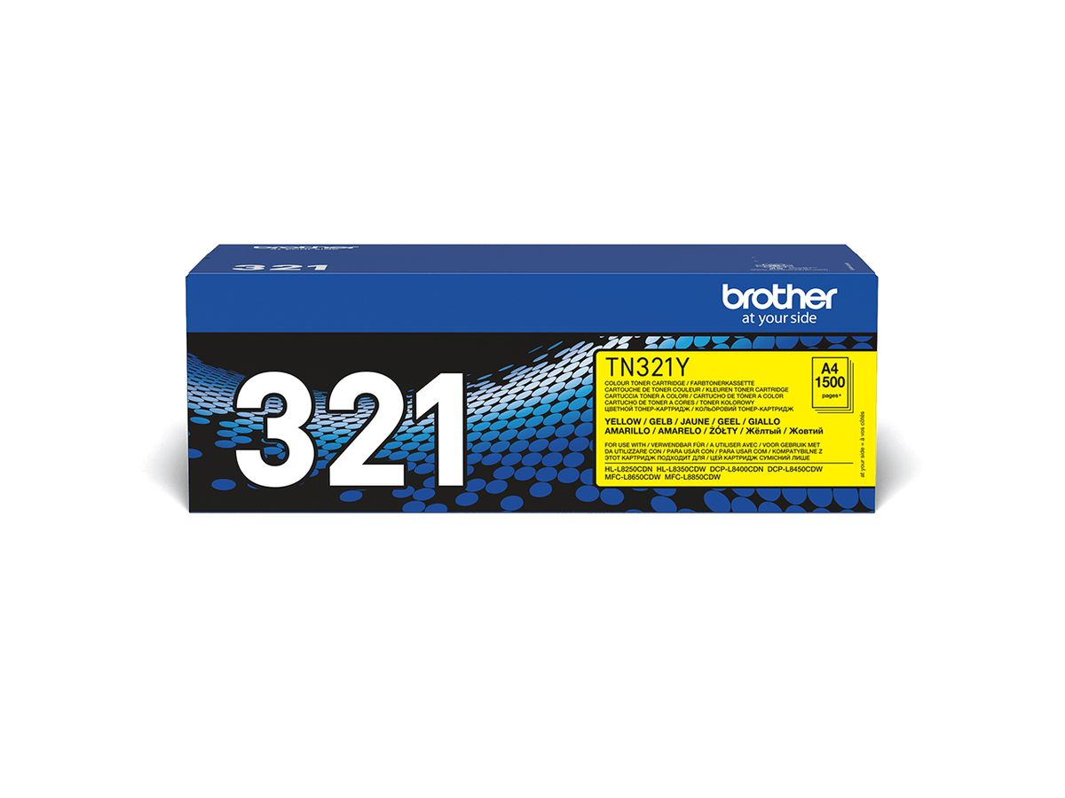 Brother TN-321Y tonercartridge 1 stuk(s) Origineel Geel