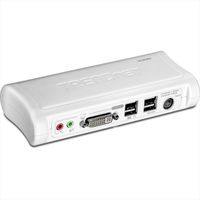 TRENDnet TK-204UK KVM-switch 2-poorts DVI USB met audiokit