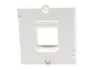BACHMANN Custom Module Frame 1x Keystone, white