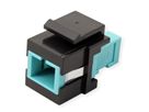 ROLINE Fiber Optic Keystone Jack, SC Simplex, Multimode, OM3