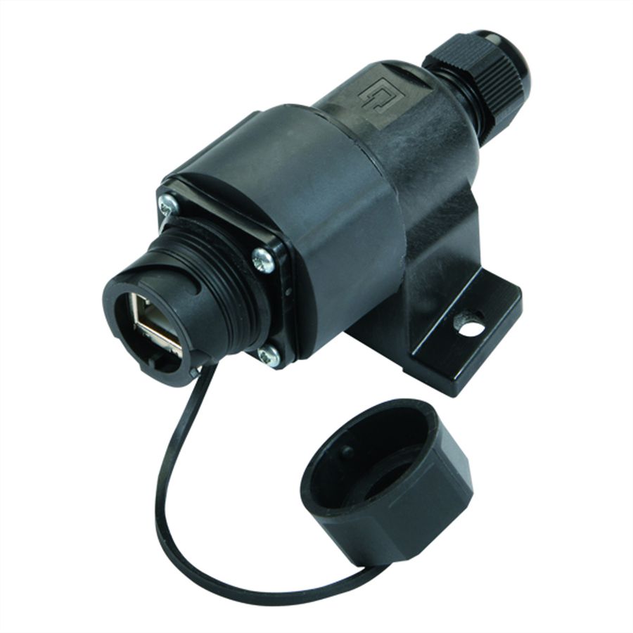 TELEGÄRTNER STX V1 opbouwdoos, RJ45 module A Cat.6A (ISO/IEC)