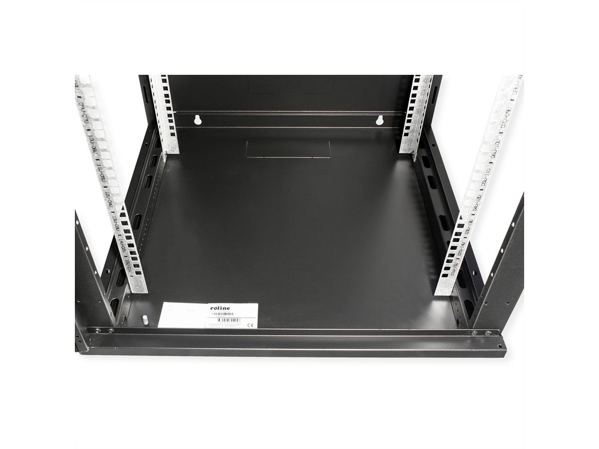 ROLINE 19-inch wandbehuizing Basic Plus 15U, 600x600 BxD zwart