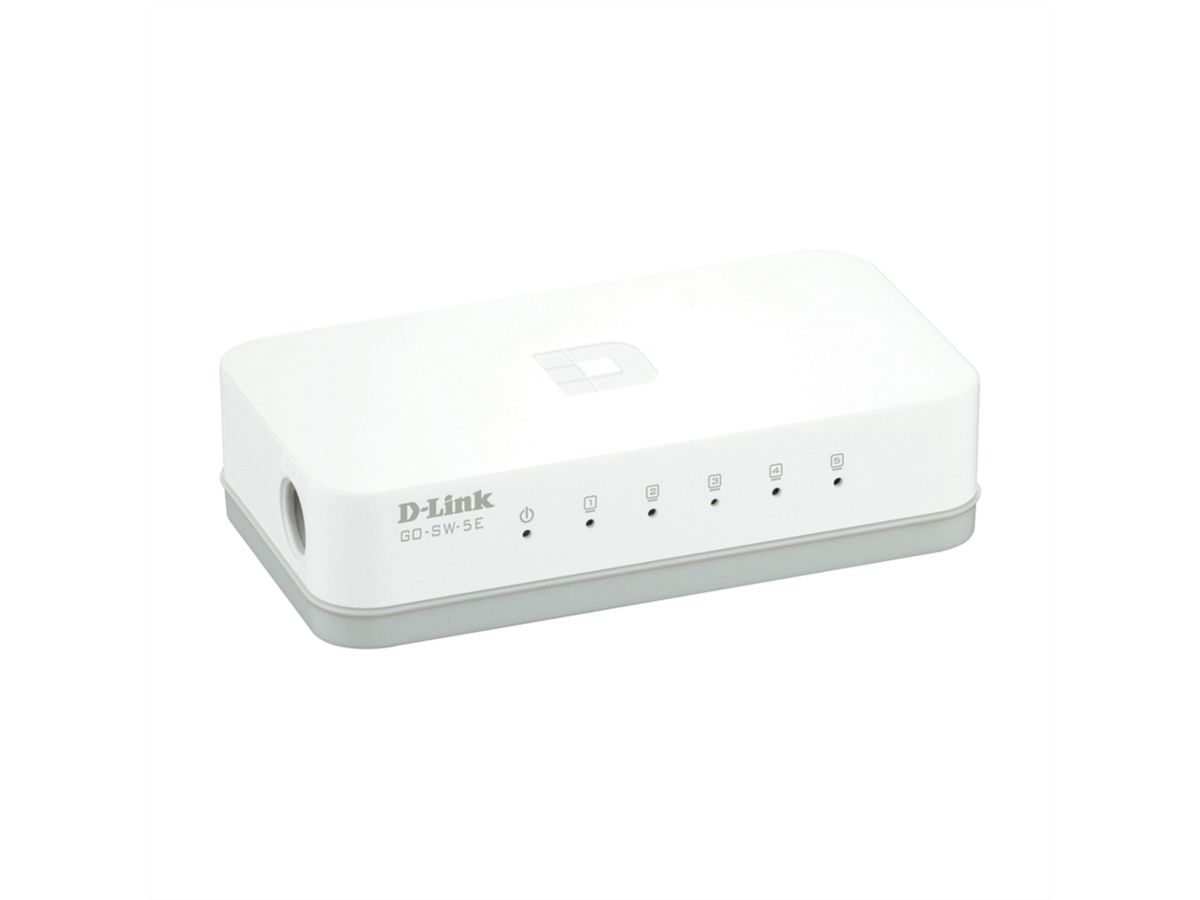 D-Link GO-SW-5E/E 5-Port Fast Ethernet Easy Desktop Switch