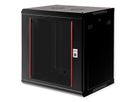 ROLINE 19-inch wandbehuizing Basic Plus 12U, 600x450 BxD zwart