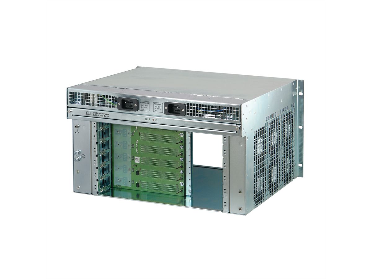 SCHROFF ATCA System 300/40 Series, 6 Slot, AC, Replicated Mesh, Bussed IPMB