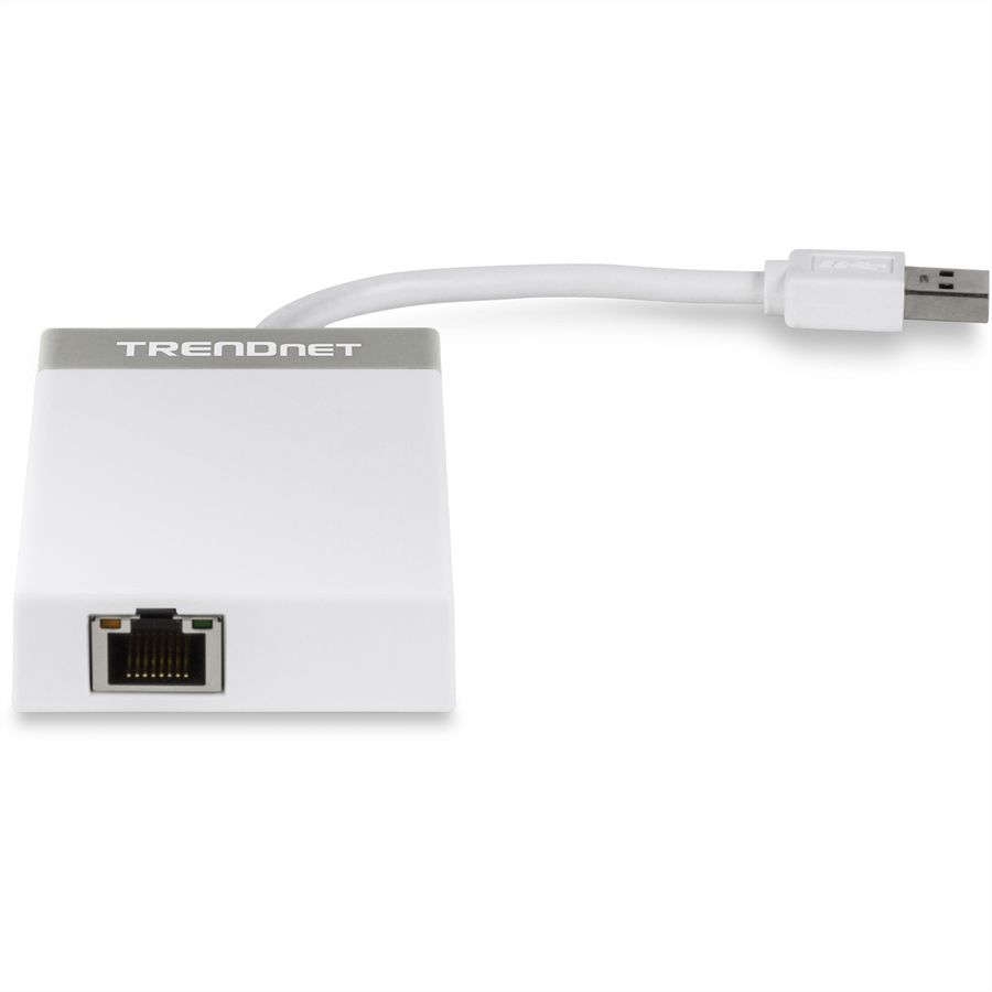 TRENDnet TU3-ETGH3 USB 3.0 naar Gigabit-adapter + USB-hub