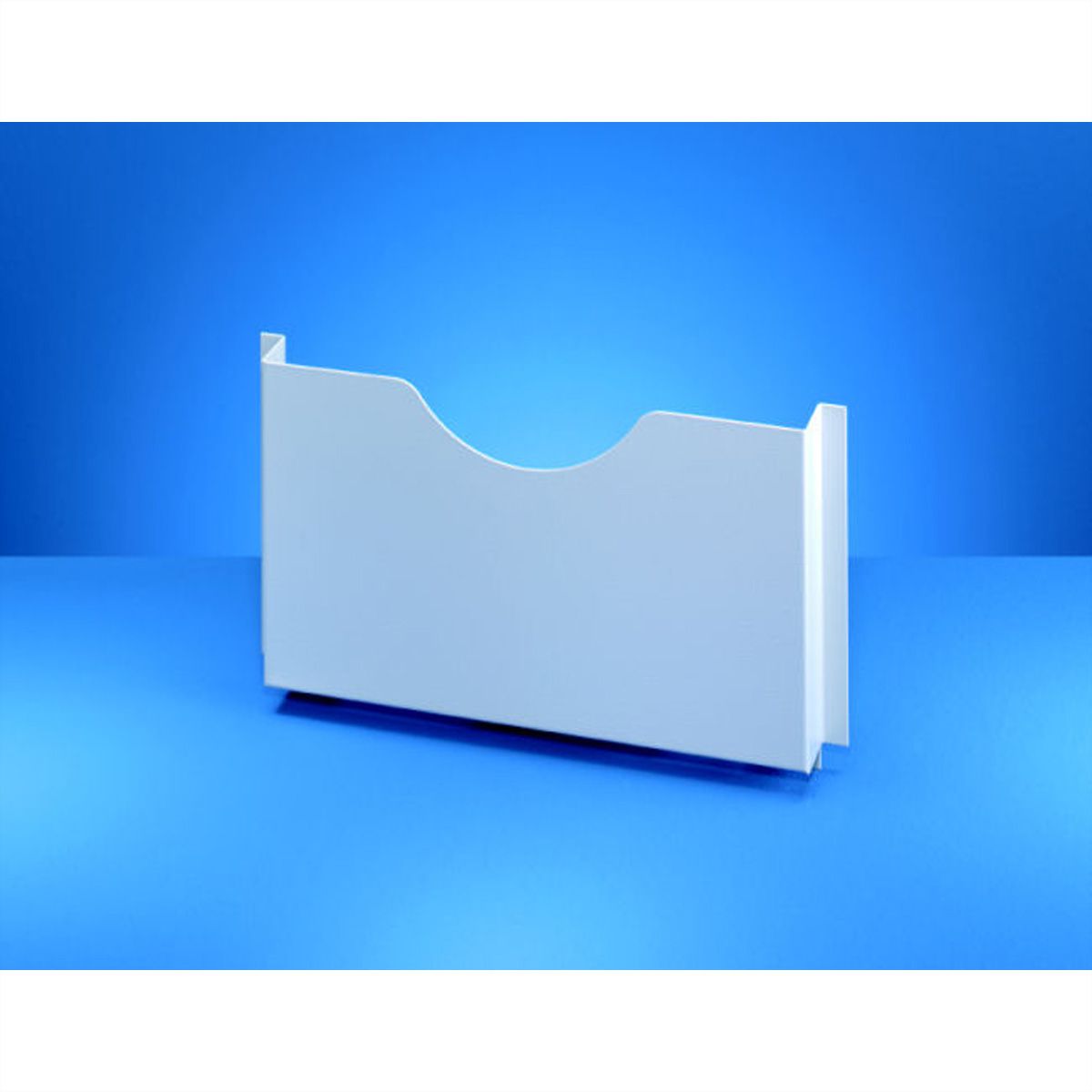SCHROFF Document Pocket, A4, Steel, RAL 7035