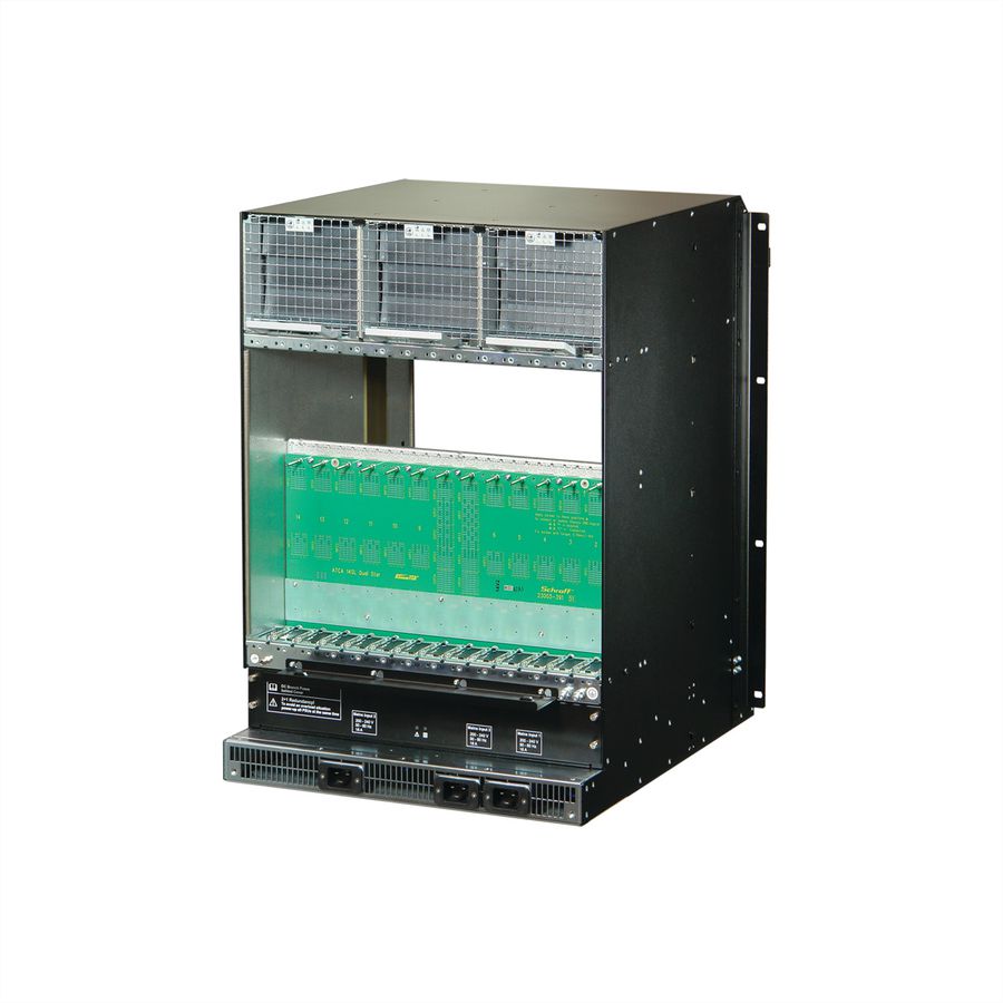 SCHROFF ATCA System 300/40 Series, 14 Slot, AC, Dual Star, Radial IPMB