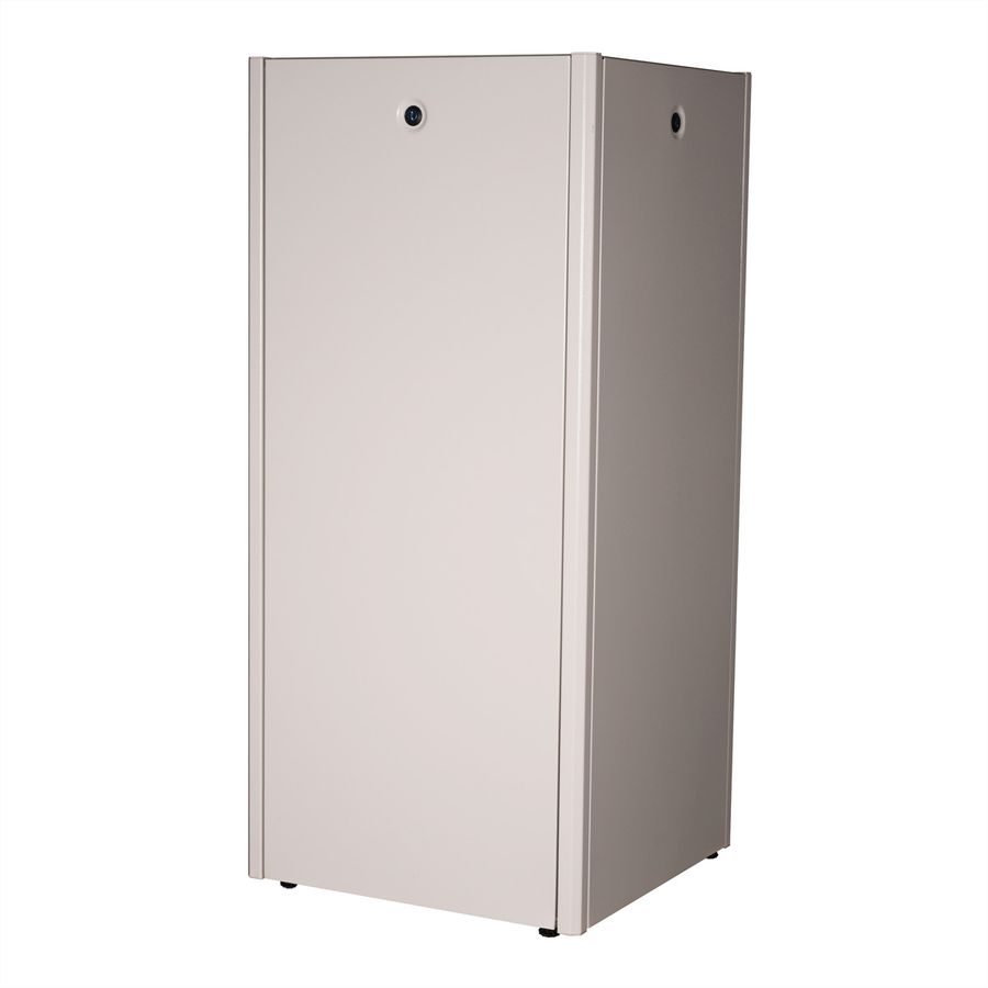 ROLINE 19-inch network cabinet Basic 26 U, 600x600 WxD glass door grey