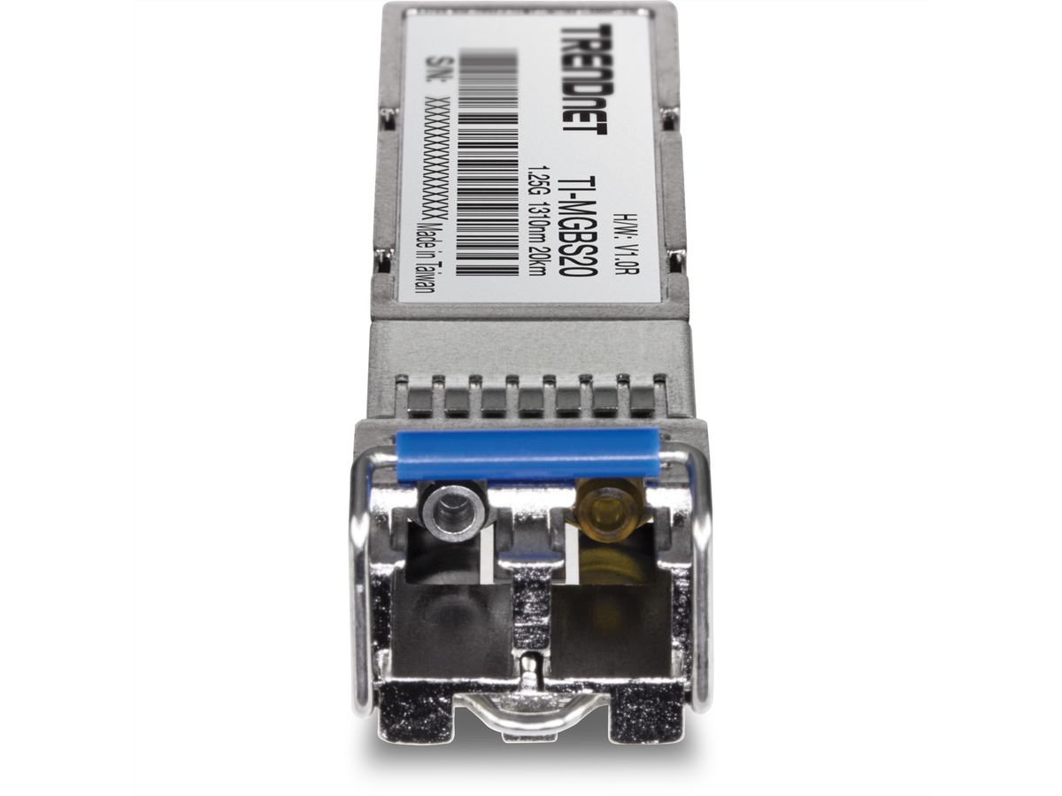 TRENDnet TI-MGBS20 Industrial Mini-GBIC  Single-Mode LC Module 20KM